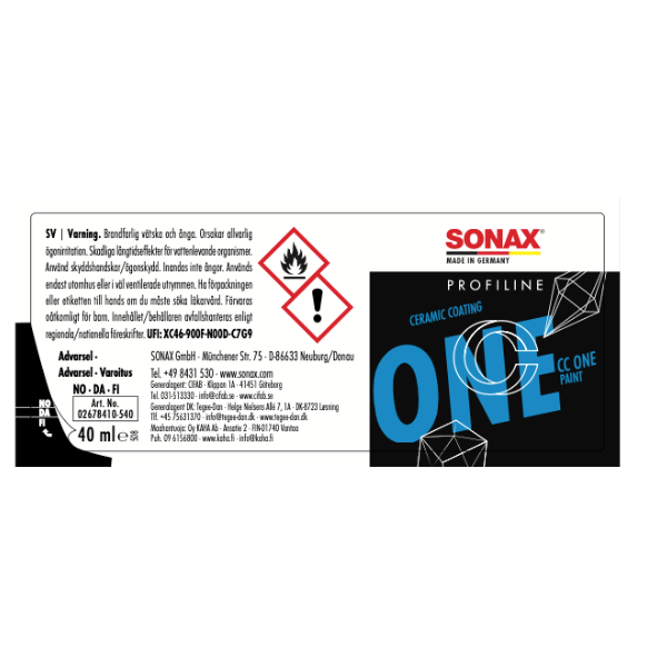 PROFILINE Ceramic Coating CC One