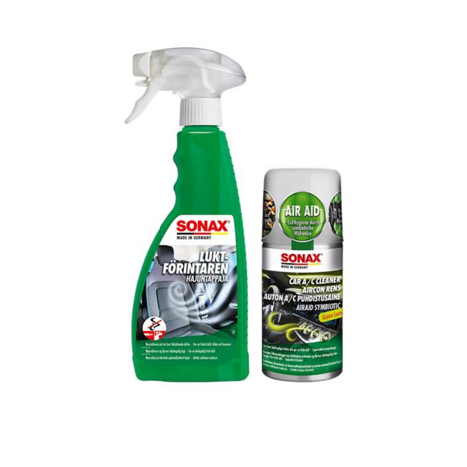 Sonax Luktförintaren och AC Cleaner