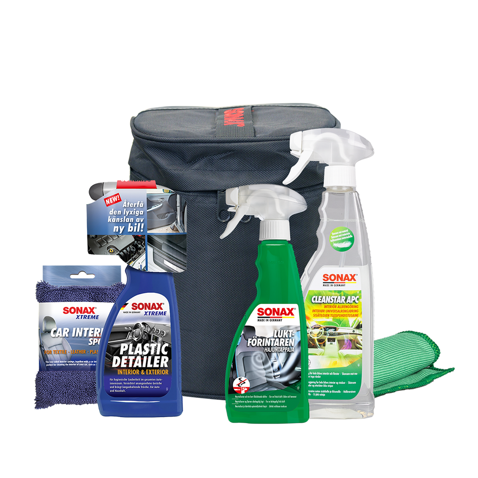 Sonax Bilvårdsväska - Interiör kit