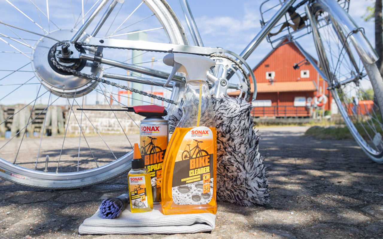 RENGÖR DIN CYKEL MED SONAX BIKE