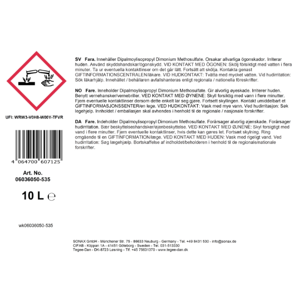 SX Gloss Dryer ECO, 10L