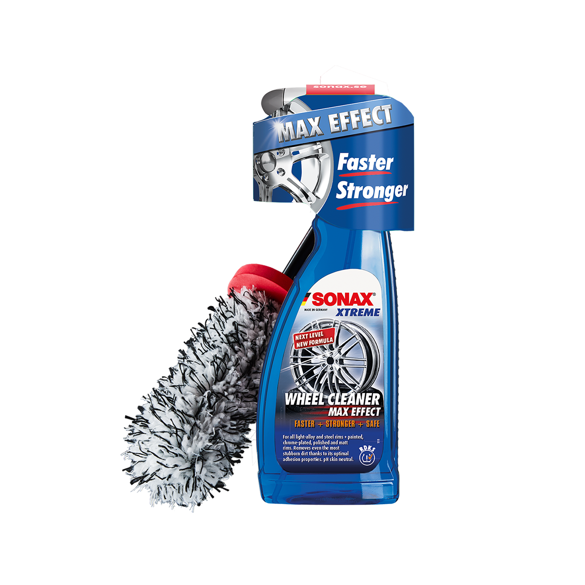 XTREME Wheel Cleaner Max Effect + Fälgrengöringsborste