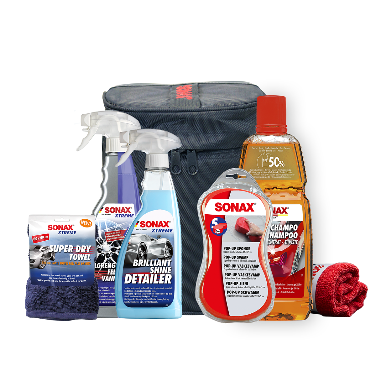 Sonax Bilvårdsväska - Exteriör kit