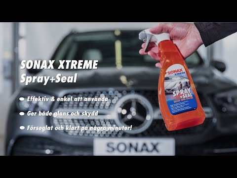 Sonax XTREME Spray + Seal video