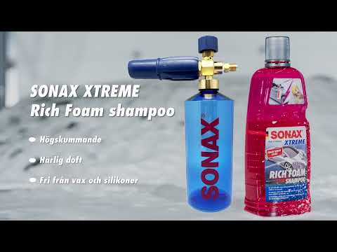 Sonax XTREME Rich Foam Shampoo - Berry video