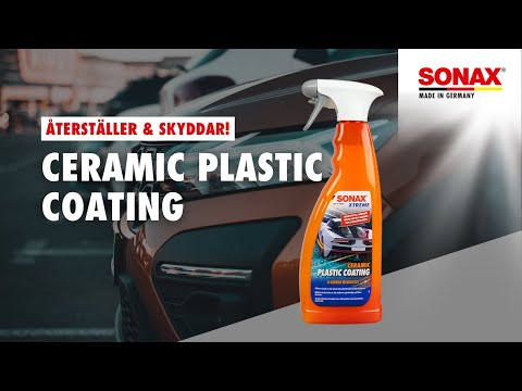 Sonax Xtreme Ceramic Plastic Coating video